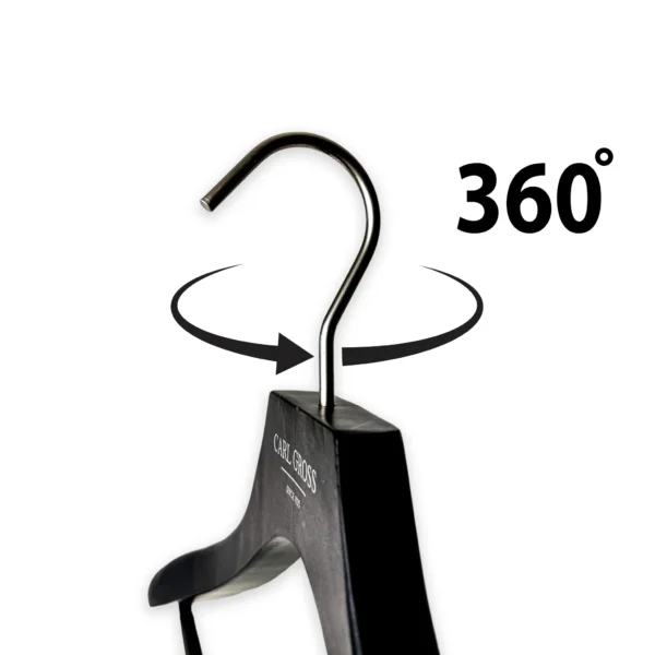 Carl Gross kostuumhanger met broeklat en antislip - 45 cm - Op=Op! - Afbeelding 3