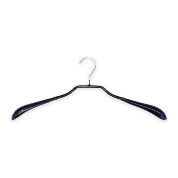 Bonneteriehanger met halslijn en zwarte antislip