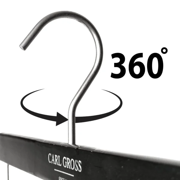 Carl Gross boekhanger met broeklat en antislip - 36 cm - Op=Op! - Afbeelding 2